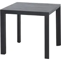 Siena Garden Silva Dining Tisch 80x80cm matt anthrazit / wood-grey (80 x 80 x 74 cm)
