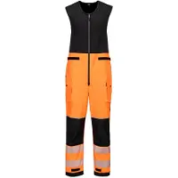Portwest Combinaison imperméable Hv Pw3 (3L) - Taille M - Orange/Noir -
