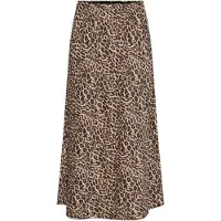 Pieces Jupe 'PCFranan' marron / cappuccino / noir