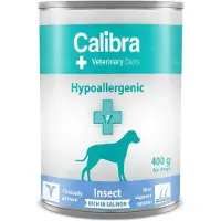 Calibra Veterinary Diets Hypoallergenic insectes avec saumon pâtée pour chien