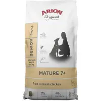 Arion Original Mature 7+ Senior Small Chicken Rice 7 kg