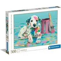 Clementoni Puzzle 500 HQC Le Dalmatien drôle 35150