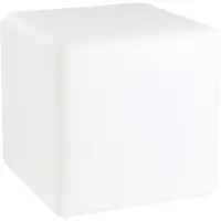 Eglo 31054 LED E27 Lampadaire d'extérieur 9W 400x400mm Blanc Télécommande IP65 Dimmable
