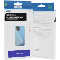 Wave Etui en silicone, Samsung Galaxy A16, transparent (Samsung Galaxy A16 5G), Coque pour téléphone portable, Transparent