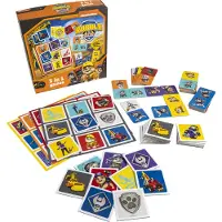 Rubble & Crew 3 en 1 : Lotto, Domino, Mémory, Jeu de société, Plusieurs genres, À partir de 4 ans, 15 min, Jeu familial
