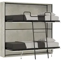 Itamoby Lit Double Escamotable En Cachemire Kando