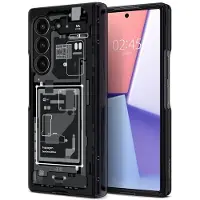 Spigen Ultra Hybrid Pro Zero:One (Samsung Galaxy Z Fold6), Coque pour téléphone portable, Noir, Gris