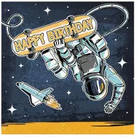 Haza Astronaut (16 pcs, 33 x 33 cm)