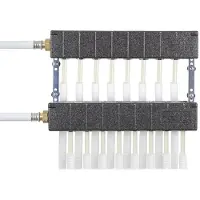 Roth Isolation universelle pour tous les tuyaux de distribution, le kit se compose de 2 pièces. 1