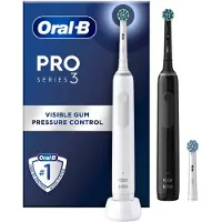 Oral-B Pro Series 3 Noir et Blanc Lot de 2