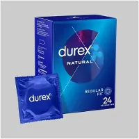 Durex Préservatifs Natural Plus - Boite 24 préservatifs