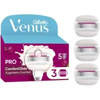 Gillette Venus Lames de rechange Comfortglide Sugarberry Miami, 3 pièces