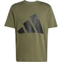Adidas Essentials Big Logo Short Sleeve T-shirt Vert S / Regular Homme
