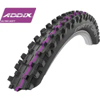 Schwalbe Pneu Dirty Dan 27,5x2,35 (60-584) HS417 Evo Ultra Soft DH - fil métallique, noir