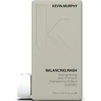 Kevin Murphy KEVIN.MURPHY BALANCING.WASH - Shampoing quotidien fortifiant - Pour cheveux normaux et gras - Shampoing antioxydant - Soin capillaire sans danger pour