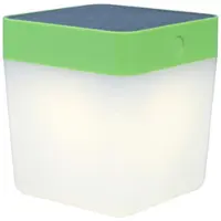 Lutec Lampe portable d'extérieur TABLE CUBE - SOLAIRE vert 6908001339
