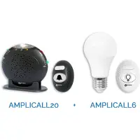 Geemarc Telecom AmpliCALL 20+6 Funk-Tuerklingelverstärker+Warnsignal