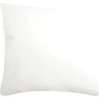 Stof - Coussin - Taille 40x40 cm - 100% Coton - Couleur Ecru - Modèle Duo - Épaisseur Idéale - Confortable et Élégant - Agréable au Toucher