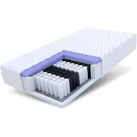 FDM Mariner Matelas 160x200 cm Épaisseur 23 cm Matelas à Ressorts Ensachés avec Mousse Fermeté H2 H3 Deux Faces 7 Zones de Confort Housse Lavable Oeko-TEX Hypoallergénique