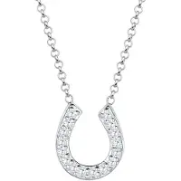 Elli Chaîne 'Hufeisen' argent / blanc