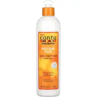 Cantu , Beurre de Karité pour Cheveux Naturels, Crème Rincée Allongeuse de Boucles, 10 oz (283 g)