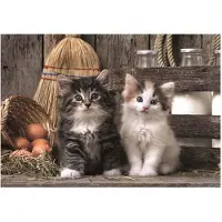 Clementoni Puzzle CLE 1000 Chatons Lovy Compacts 39943