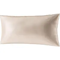 Ailoria BEAUTY SLEEP Silk Zipper Pillowcase (40x80) (beige) (Taie d’oreiller, 80 x 40 cm)