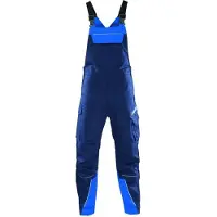 Rofa Salopette multi-normes PRO-LINE, marine / bleu corail, taille de confection 90 (90)