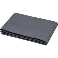 Stof - Drap Plat -Taille 180x290 cm - 100% Coton certifié Oeko-Tex - Couleur Ardoise - Modèle Eden - Linge de Lit pour Maison - Doux et Confortable