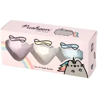 Puckator Pusheen le chat Set de 3 bombes de bain - Parfums fruités