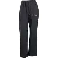 Adidas Pantalon outdoor 'Multi Climaproof Two-Layer Rain' noir / blanc
