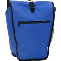 vidaXL Sacoche de vélo Bleu 34 x 16 x 59 cm Polyester