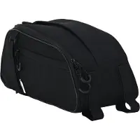 vidaXL Sacoche de vélo noire 38 x 16 x 16 cm Polyester