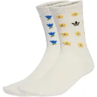 Adidas Chaussettes Originals x Liberty London Crew Socks 2 Pairs femmes - Blanc - L