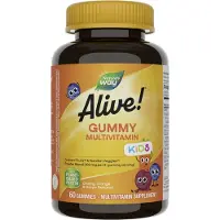 Nature'S Way , Alive! Kids, Multivitamine Complète, Cerise, Orange et Raisin, 60 Gummies