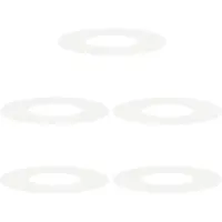 vidaXL , adapté aux arbres à faible circonférence, 5 pièces, blanc, diamètre 30/60 cm, acier