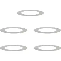 vidaXL , adapté aux arbres à faible circonférence, 5 pièces, argent, diamètre 60/90 cm