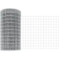 vidaXL Clôture Euro 0,4 x 50 m fer revêtu de PVC