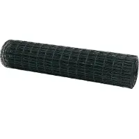 vidaXL Clôture en fer galvanisé avec revêtement PVC, vert, 1 x 10 mètres