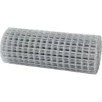 vidaXL Clôture Euro 0,6 x 10 m fer revêtu de PVC