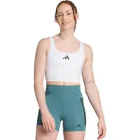 Adidas Power Low Support Sports Top Blanc 2XS Femme