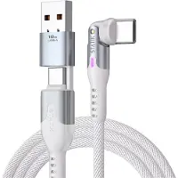 Statik Pup-0455-6ft-cc-wht Usb-c Adapter Argenté