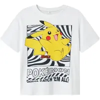 Name It Kids T-Shirt 'NKMJamish Pokemon' jaune / rouge / noir / blanc