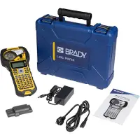Brady M210-KIT UE, appareil mobile d'étiquetage, impression en continu et d'étiquettes, clavier ABC,, Étiqueteuse, Noir