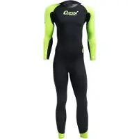 Cressi Karua Long Sleeve Neoprene Wetsuit 3-2 Mm Vert S Homme