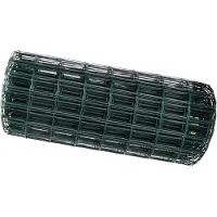 vidaXL Clôture Euro, 0,6 x 25 mètres, fer revêtu de PVC, couleur verte
