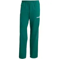 Adidas Pantalon 'Track' émeraude / blanc