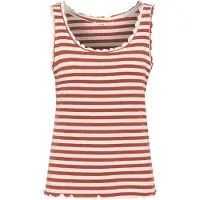 Cream Haut 'Ribba' beige / rouge