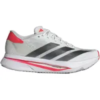Adidas - Chaussures de running - Adizero Sl2 W Core White/Core Black/Lucid Red pour Femme - Taille 4 UK - Blanc