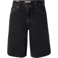Levi's Baggy Dad Jort Denim Shorts Noir 27 Femme